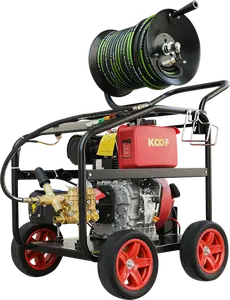ماكينة لتنظيف الأنابيب وماكينة تفريغ منتجات المجاري وتنظيف التصريف POHIR--1830D
