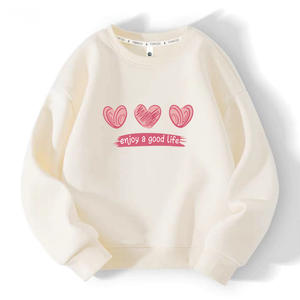 2023 logotipo personalizado de alta calidad suéter de bebé suéter de felpa primavera diseñador bebé niño Sudadera con capucha conjuntos <span class=keywords><strong>chándal</strong></span> para niños - Product Image 2