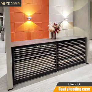 Yeks Nhà Máy Bán Hàng Trực Tiếp Kim Loại Ngăn Kéo Kết Hợp Tùy Chỉnh Đá Gạch Hiển Thị Đứng Kệ Siêu Mỏng Ngăn Kéo Hiển Thị Tủ - Product Image 5