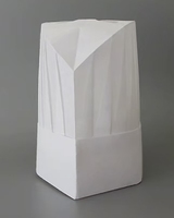 Casquette de chef réglable pour restaurant, boulangerie, personnel hôtelier, chapeaux de chef jetables non tissés
