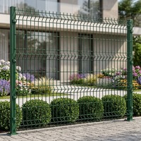 Panneaux de clôture en treillis métallique courbé de haute qualité à prix abordable, 50*200mm, perforés, pour jardin 3D, galvanisés, revêtus de PVC, écologiques