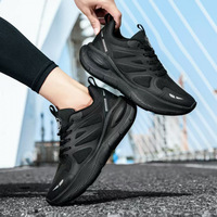 Nouvelles chaussures de sport, chaussures décontractées à semelles épaisses pour hommes, chaussures de course respirantes, légères, confortables pour l'extérieur, à semelles souples