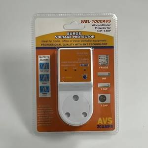 South African Standard <b>Plug</b> <b>TV</b> Guard Overvoltage Protection Electronic Surge Protector Refrigerator Protector - Product Image 3