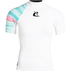 CRESSI SHIELD LADY Rash Guard Shorts nero/giallo L/4 taglia Swim abbigliamento modello NH00001 - Product Image 3