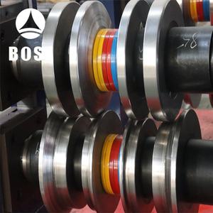 Máquina formadora de rollos de Metal con forma de canal de perfil de acero de corte hidráulico - Product Image 3