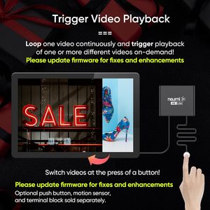 Neumi Atom 4k Lite Ultra-HD kỹ thuật số media player chơi 4K/UHD HEVC/H.265 Video cho tương thích USB Ổ đĩa SD Thẻ cho ngoài trời - Product Image 5