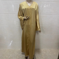Nouvelle Robe Longue Ample à Manches Chauve-Souris Grande Taille avec Bandeau et Col en V pour Femme – Vente en Gros Kimono Caftan Maxi Cache-Maillot