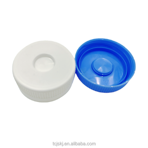 Tapas Antiderrames para Botellas de 3 y 5 Galones, 45 mm y 55 mm, Reutilizables, Tapas de Repuesto a Presión para Botellas de Agua - Product Image 1