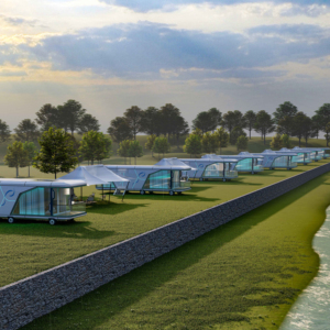 Eco-Cabane pour la vie hors réseau Système <span class=keywords><strong>de</strong></span> panneaux solaires <span class=keywords><strong>Filtre</strong></span> à eau <span class=keywords><strong>de</strong></span> pluie <span class=keywords><strong>Toilette</strong></span> à compostage pour une vie durable Villas dans les zones éloignées - Product Image 1