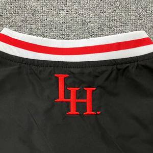 Chaqueta personalizada a prueba de viento bordada con cuello en V sin cremallera pulóver manga larga sudadera - Product Image 4