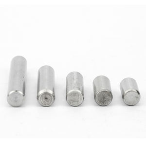 Goupille de positionnement cylindrique en acier inoxydable 316 goupilles d'arbre fixe barre ronde tige solide en métal M3 M4 M5 M6 M8 M10 M12 GB119 - Product Image 3