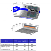   Unidad Refrigeradora EV580 26m -20-0 con Compresor y Bomba para Camión Frigorífico Eléctrico