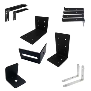 Grosir braket logam untuk rak kayu braket dudukan Dinding Speaker Kayu L untuk rak kayu - Product Image 1