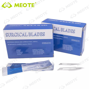 Foshan meite, buena calidad, suministro <span class=keywords><strong>de</strong></span> China, producto <span class=keywords><strong>de</strong></span> odontología médica, hoja quirúrgica Dental <span class=keywords><strong>de</strong></span> acero inoxidable - Product Image 5