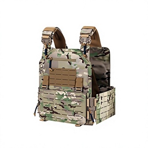 Gilet Tattico Multifunzionale a Sgancio Rapido, Traspirante e Impermeabile in Tessuto Oxford, Attrezzatura da Addestramento Stile Campo - Product Image 1