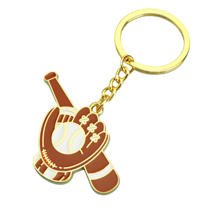 2025 Venta caliente directo de fábrica precio más bajo Popular nicho deportes llavero zapatos de béisbol guantes llavero deportes regalo llaveros - Product Image 1