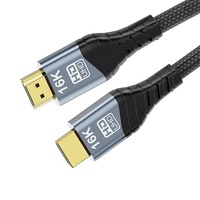 Câble HDMI 2.1V en PVC ultra-rapide 8K 60Hz de ZONG Factory Wholesale, longueur personnalisable