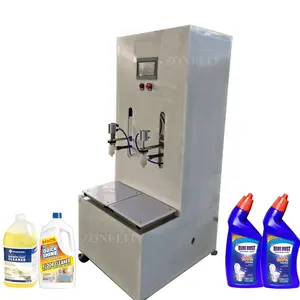 hot sale anti corrosive liquid filling machine digital control weighing acid bleach filling machine