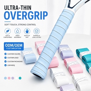 Vente en gros de surgrips de tennis de qualité supérieure, 1100 mm de long, super adhérents, ruban pour poignée de <span class=keywords><strong>raquette</strong></span> de tennis, pickleball, <span class=keywords><strong>padel</strong></span>, emballage individuel - Product Image 1