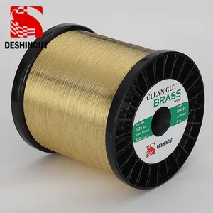 0.10/0.15/0.20/ 0.25/0.30/0.33mm filo EDM filo di ottone tagliato pulito per EDM