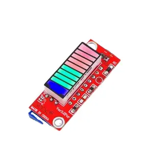 10 color LED power display module battery capacity meter 2.8-48-72V lithium battery nickel hydrogen lead acid EMC certification