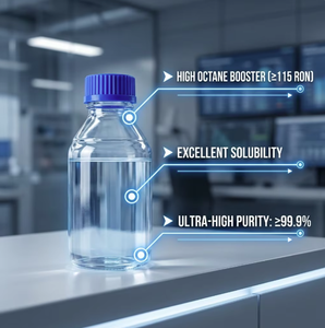 Fornitura all'ingrosso dalla Cina: Additivo per benzina liquido al 99% CAS 1634-04-4, potenziatore di ottani ad alte prestazioni, Metil Terbutil Etere (MTBE) - Product Image 4