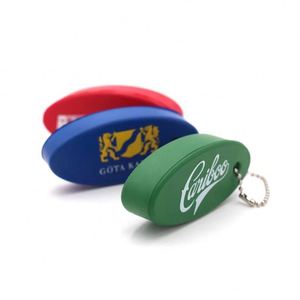 Custom PU Floating <b>Keychain</b> for Boat, Pool, Beach, Water Sports, <b>Personalized</b> Floating Foam Key Ring - Product Image 2
