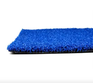 Outdoor indoor Gym Blue carpet Flooring grass for Pushing Sled
