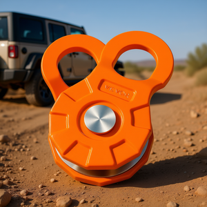 Poulie de récupération Vevor 30 tonnes en acier allié avec crochet de remorquage tout-terrain et 2 trous de fixation - Product Image 2