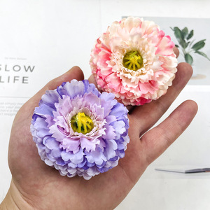Fleur de lotus artificielle de 7 cm pour coiffure, décoration de mariage, accessoire capillaire, kit de matériel de bricolage - Product Image 2
