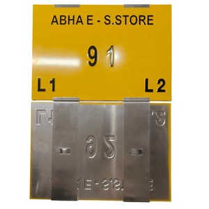 Letrero de Identificación de Almacén con Acabado Brillante y Letras en Relieve Personalizadas, Señalización Temporal para Área de Almacenamiento - Product Image 2