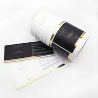 Adhesive Waterproof Vinyl Product Label Stickers Custom Gold Foil Olive Oil Food Grade Supplement Labels