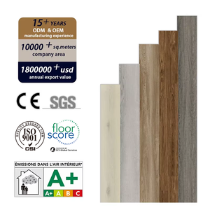 Revêtement de sol SPC imperméable, revêtement de sol à clipser 5,5 mm, revêtement de sol LVP de luxe, noyau SPC, Unilin, haute qualité, installation facile par clipsage pour chauffage par le sol - Product Image 2