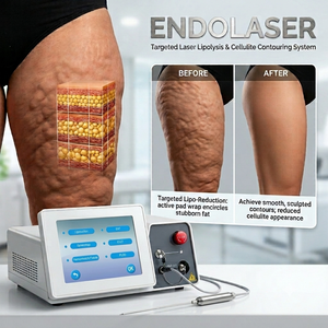 Diodo Laser Fibra Portátil 1470nm + 980nm Lipoaspiração Laser Cirurgia Corpo Emagrecimento Lipoaspiração Laser Máquina Médica - Product Image 1