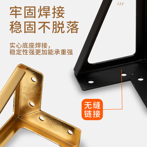 Hollow Furniture Legs Cold Rolled Steel Heavy Duty Cabinet <b>Table</b> Support Minimalist Light Luxury Style - Product Image 4