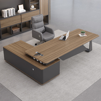 Mobilier de bureau pour chef de bureau Table de bureau exécutive pour chef d'entreprise Table de bureau de luxe pour chef d'entreprise