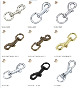 Commercio all'ingrosso in acciaio inox moschettone ganci a scatto girevole gancio a scatto con chiusura a scorrimento a Clevis per collegamenti di collegamento gancio di imbracatura utilizza - Product Image 3