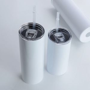 Vente en gros de tasses fines en acier inoxydable à double paroi personnalisées UV DTF de 20 oz pour une isolation thermique de 6 à 12 heures - Product Image 4