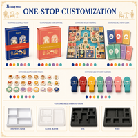 Jeu de société de planification de canaux européens personnalisé, jeu de stratégie de café en carton couleur pour les éditeurs