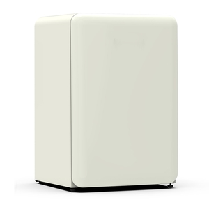 Factory Supply 128L Portable Retro <b>Mini</b> Fridge Foamed Door Air Smart Single-Temperature Automatic Defrost for Household Use KBCD - Product Image 1