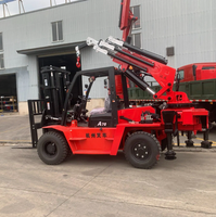 Grue montée sur camion de haute qualité, grue arrière pour chariot élévateur, flèche pliante, grue élévatrice de 7, 10, 25 et 30 tonnes