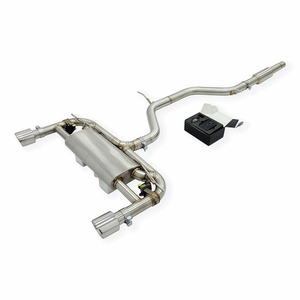 Échappement Valvetronic Catback SS304 pour Volkswagen Golf MK8 GTi 2.0T, tuyaux d'échappement, silencieux avec contrôleur, amélioration acoustique - Product Image 1