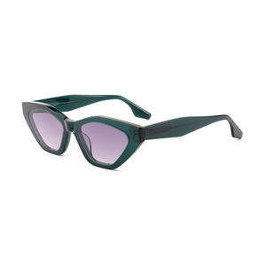 2025 mode fantaisie concepteur Logo personnalisé Y2K futuriste Aviation Style UV400 nuances lunettes de soleil lunettes de soleil oeil de chat lunettes de soleil - Product Image 5