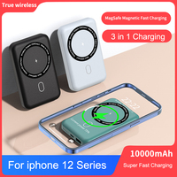 Batterie externe magnétique portable Slim 10000 mAh avec charge rapide PD