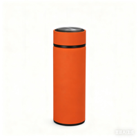 Tasse droite d'affaires mate de haute qualité de 12 oz, tasse thermos en acier inoxydable 304, tasse portable.