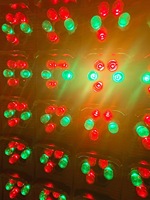Afficheur LED numérique extérieur à économie d'énergie P16 pour signalisation, écran d'affichage 128x256mm bicolore 2R1G IP65, garantie 1 an
