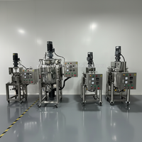 Mélangeur électrique liquide de laboratoire pour l'industrie chimique, alimentaire et cosmétique, avec réservoir et agitateur pour la fabrication de savon liquide et de shampoing