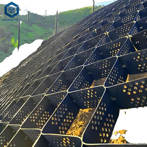 Geo Cell Prix du fabricant Grille stabilisatrice de gravier de protection <span class=keywords><strong>des</strong></span> pentes en plastique Geocell pour la passerelle <span class=keywords><strong>des</strong></span> terres agricoles - Product Image 1