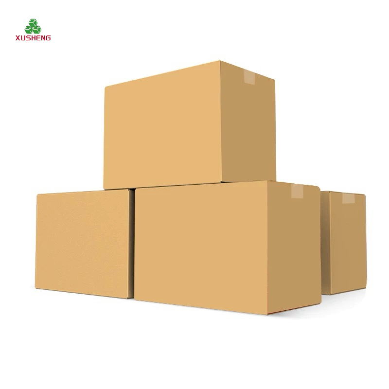 Kraft Cardboard Shipping Paper Boxes for Packaging Packing Paper for Moving Double-wall Corrugated Box