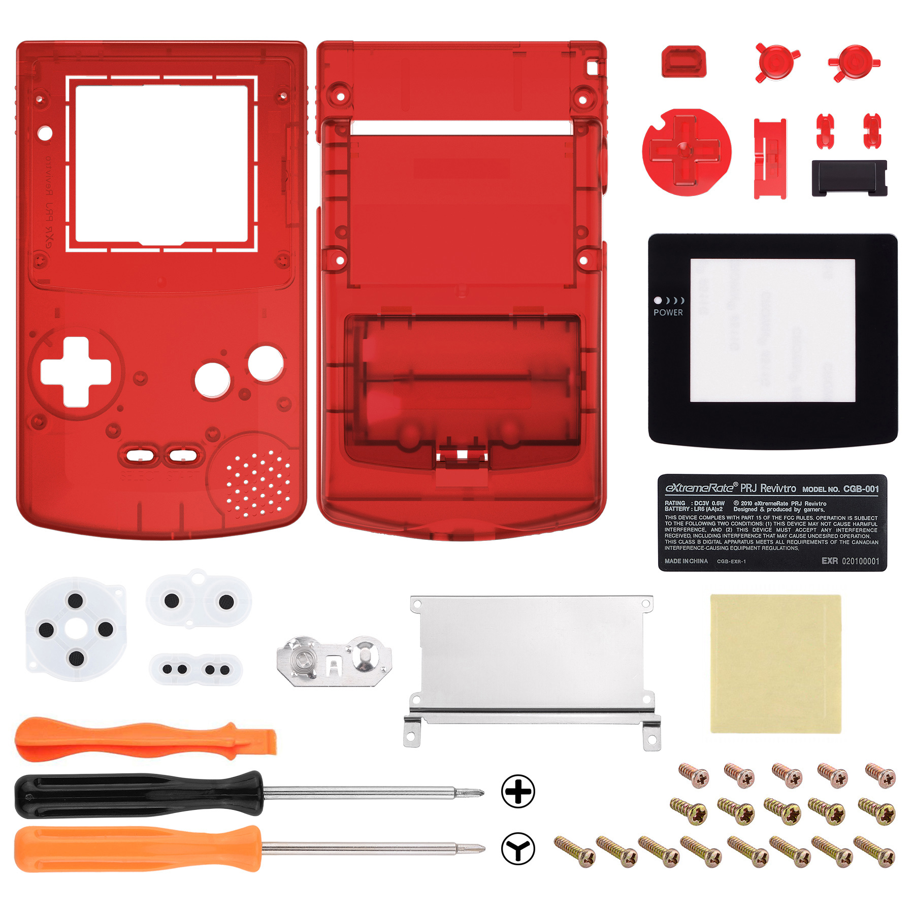 Clear Red QCBM5002